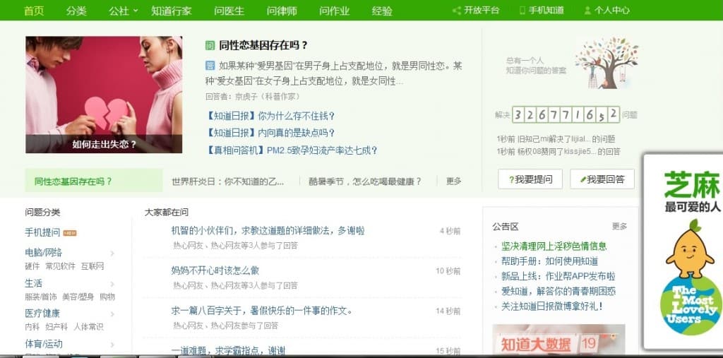 Baidu Zhidao