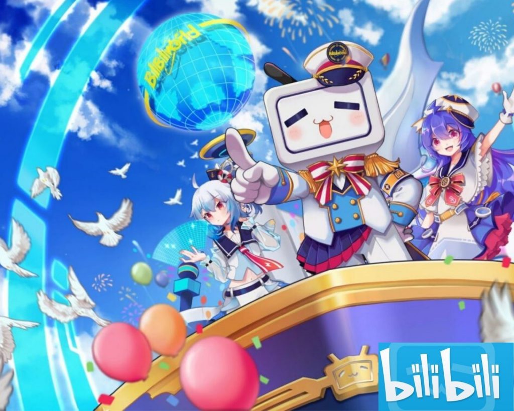 bilibili's platform in China